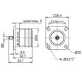 Разъем панельный BN 431405 миниатюра 2