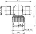 Внутрисерийный ВЧ адаптер J01014A0000 миниатюра 2