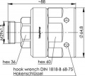 Разъем для полужёстких кабелей J01121D0000 миниатюра 2