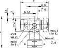 Грозоразрядник с четвертьволновым отрезком J01125B0030 миниатюра 2