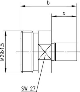 Разъем для полужёстких кабелей J01121A0134 фотография 2