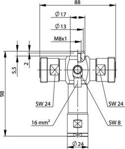 Грозоразрядник с четвертьволновым отрезком J01125A0040 фотография 2