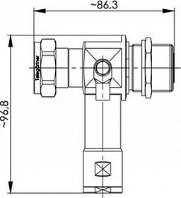 Грозоразрядник с четвертьволновым отрезком J01125A0041